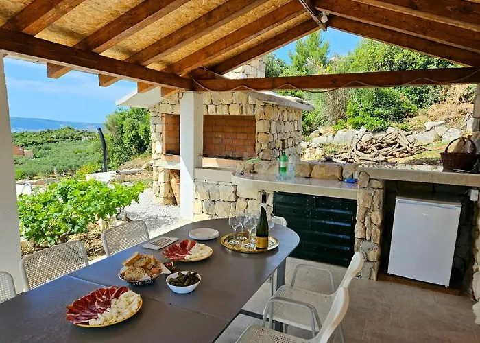 Villa Bepina, Surrounded By Sea, Olive, Vineyard